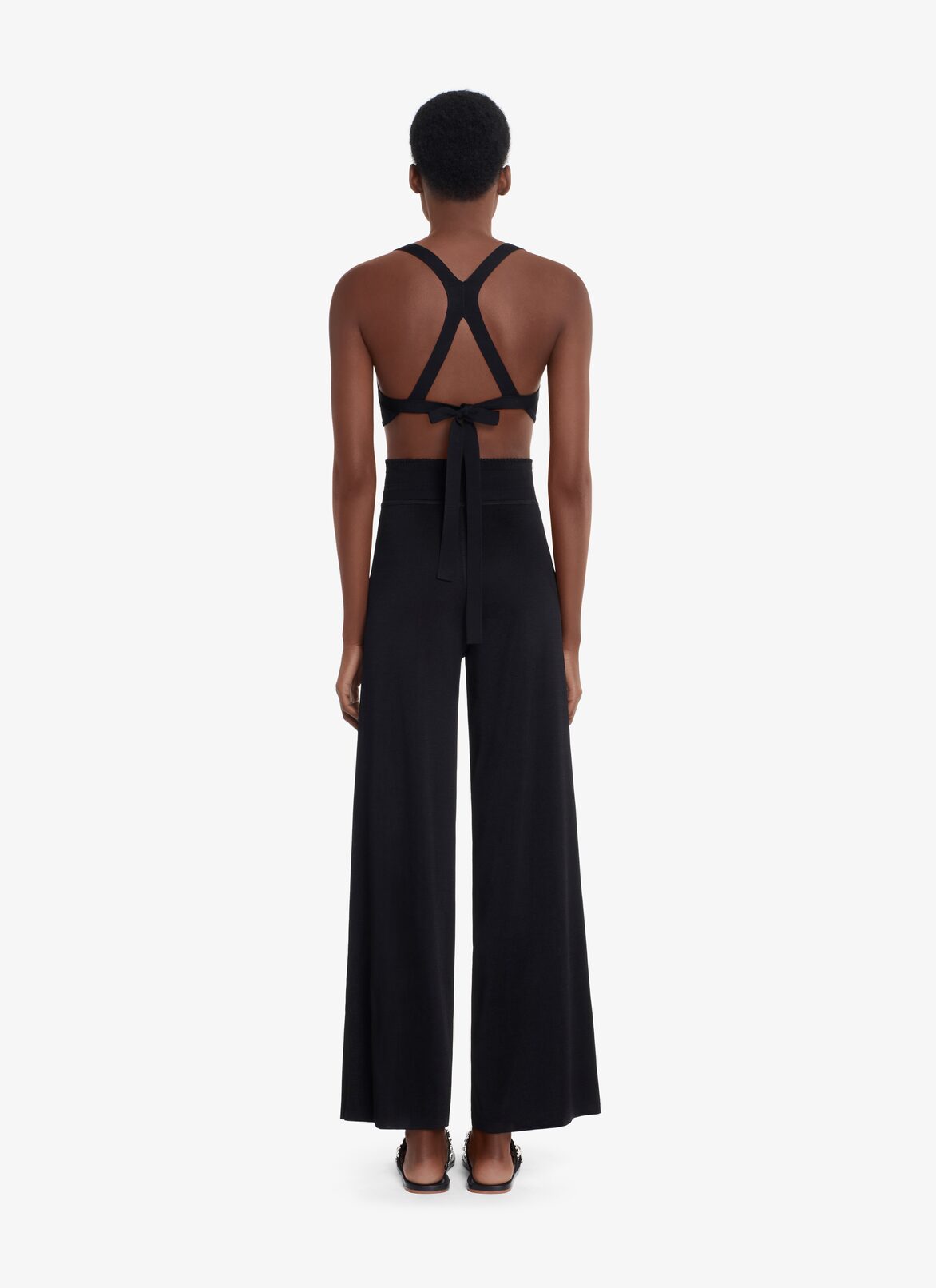 EDITION 1993 WIDE FLARED PANTS ALAÏA BLACK EDITION 1993 WIDE FLARED PANTS